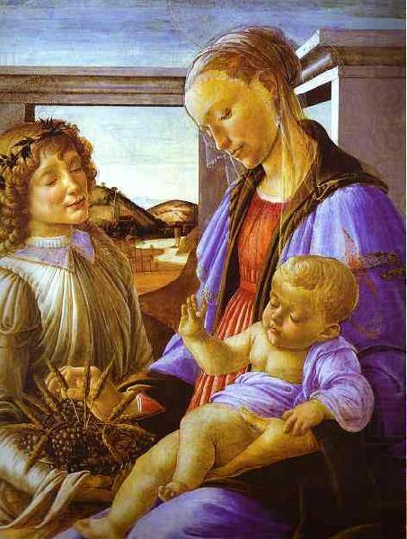 Sandro Botticelli Madonna of the Eucharist china oil painting image